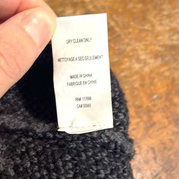 Thakoon Polka Dot Grey and Black Wool Blend Knit Skirt Size Small - Picture 7 of 8